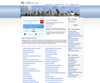 Allmiami.org(Miami Businesses) Screenshot