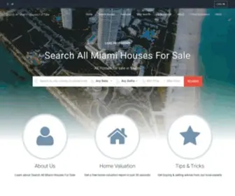 Allmiamihousesforsale.com(Search All Miami Houses For Sale) Screenshot