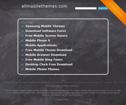 Allmobilethemes.com(Downlaod Free Nokia) Screenshot
