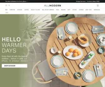 Allmodern.com(All of modern) Screenshot