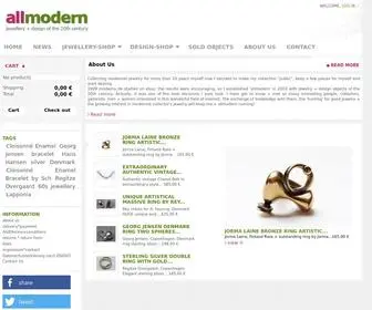 Allmodern.de(Design of the 20th century) Screenshot