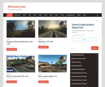 Allmods.net(All Your Mods in One Place) Screenshot