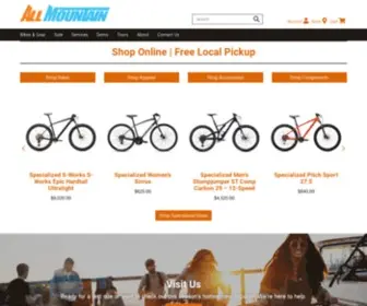 Allmountaincyclery.com(All Mountain Cyclery) Screenshot