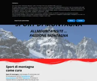 Allmountainsite.it(Sport di montagna) Screenshot