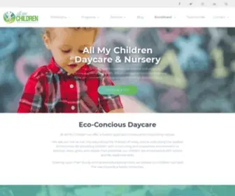 Allmychildrendaycare.com(All My Children Daycare & Nursery School) Screenshot