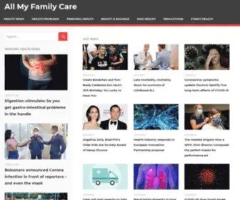 Allmyfamilycare.com(All My Family Care) Screenshot