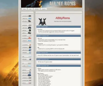 Allmyroms.net(Test de sécurité) Screenshot