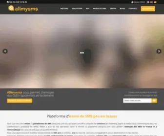 Allmysms.com(Plateforme SMS) Screenshot