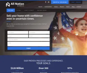 Allnationhomes.com(Southern California Real Estate) Screenshot