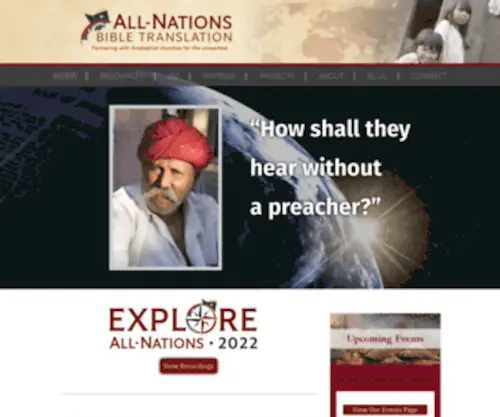 Allnationsbibletranslation.org(All-Nations Bible Translation) Screenshot