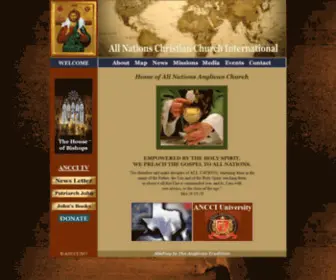 Allnationschristianchurchinternational.org(All Nations Anglican Church) Screenshot