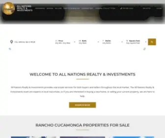 Allnationsrealty.us(Rancho Cucamonga Real Estate) Screenshot