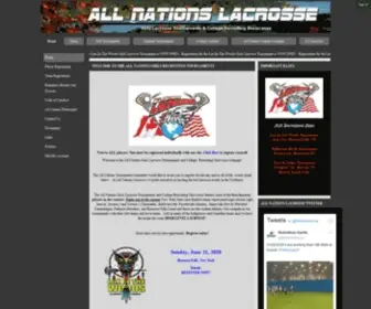 Allnationsshowcase.com(The All Nations Showcase) Screenshot