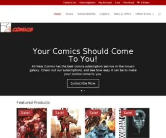 Allnewcomics.com(All New Comics Inc) Screenshot