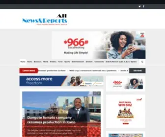 Allnewsandreports.com(All News & Reports) Screenshot