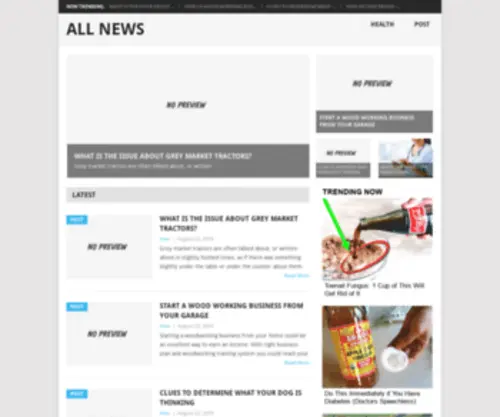 Allnewsbd.org(All News) Screenshot
