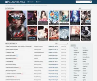 Allnovelfull.net(Read free English translated Light Novel) Screenshot