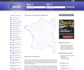 Allo-Auto-Ecole.fr(Trouvez une bonne auto) Screenshot