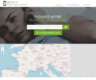 Allo-Pharmacie-Garde.fr(Allo Pharmacie Garde) Screenshot