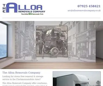 Alloaremovalscompany.co.uk(The Alloa Removals Company) Screenshot