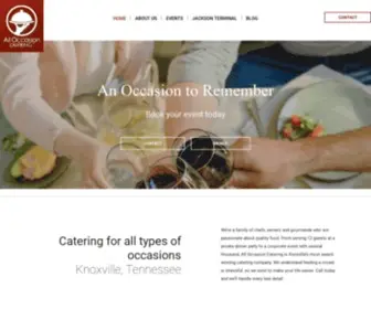 Alloccasioncatering.com(Catering Knoxville) Screenshot