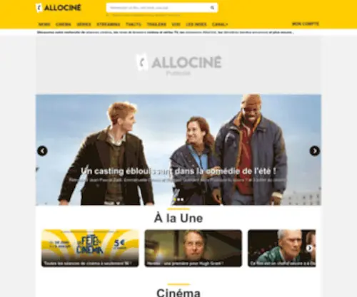 Allocine.fr(AlloCiné) Screenshot