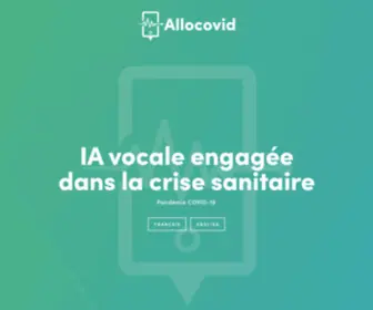 Allocovid.com(Allocovid) Screenshot
