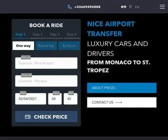 Allodriver.com(Private transfer from Nice Airport to Cannes) Screenshot