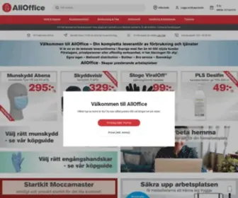 Alloffice.se(Städutrustning & Kontorsmaterial) Screenshot