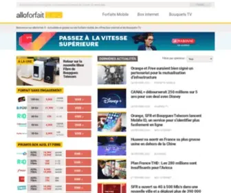 Alloforfait.fr(Guides & News #mobile #internet #tv) Screenshot