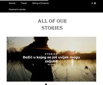 Allofourstories.com(All of Our stories) Screenshot