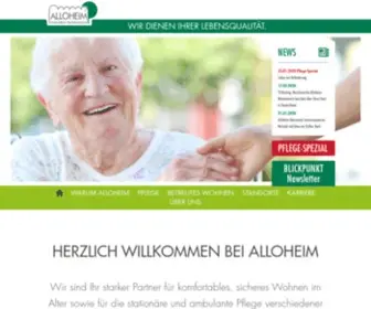 Alloheim.de(Alloheim Senioren) Screenshot