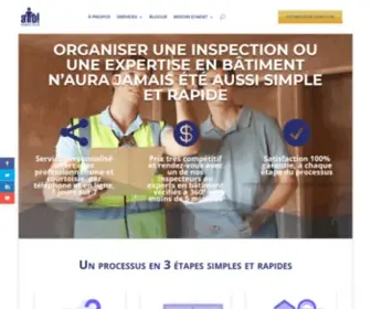 Alloinspecteur.com(Inspecteurs et experts en b) Screenshot
