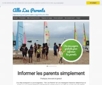 Allolesparents.fr(Allo Les Parents) Screenshot