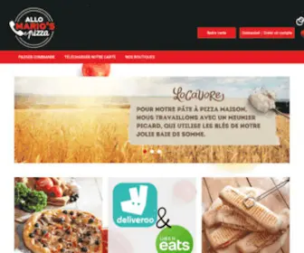 Allomarios.com(Allo Mario's Pizza) Screenshot