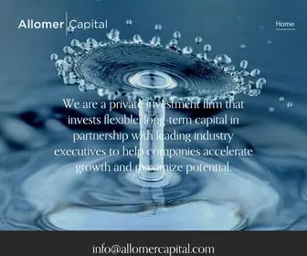 Allomercapital.com(Allomer Capital) Screenshot