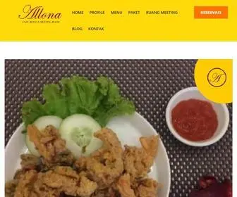 Allonacafe.com(Allona Cafe) Screenshot