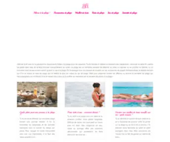 Allons-A-LA-Plage.com(La plage est un véritable moment de détente) Screenshot