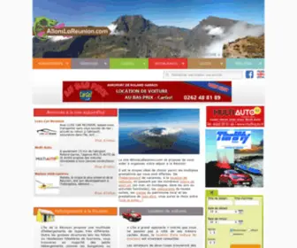 Allonslareunion.com(Vacances Île de la Réunion) Screenshot