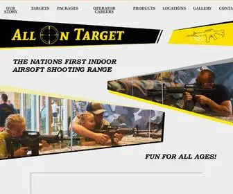 Allontarget.com(All On Target) Screenshot