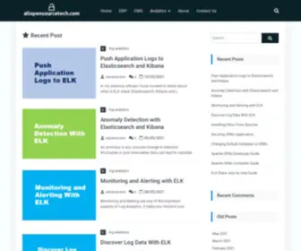 Allopensourcetech.com(Exploring Opensource Software) Screenshot