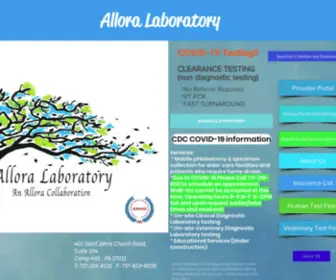 Alloralaboratory.com(Allora lab) Screenshot