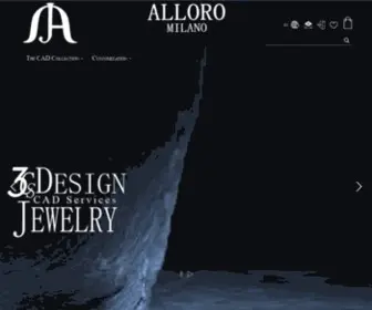 Alloromilano.it(3d jewelry CAD (Computer Aided Design)) Screenshot