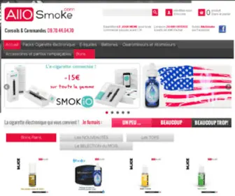 Allosmoke.com(Expédition en 24h) Screenshot