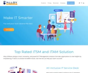 Alloy-Software.com(Alloy Software) Screenshot
