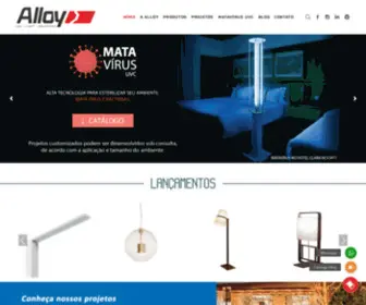 Alloy.com.br(Luminarias) Screenshot
