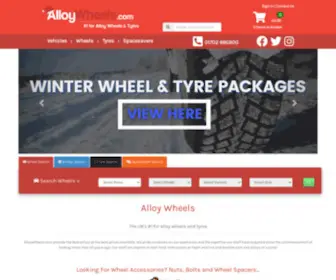 Alloywheels.com(Alloy Wheels) Screenshot