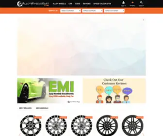 Alloywheelskart.com(Alloy wheels kart the online mall for alloy wheels) Screenshot