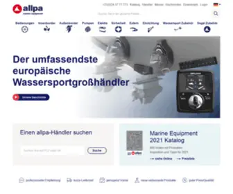 Allpa.de(Marken wie Teleflex) Screenshot
