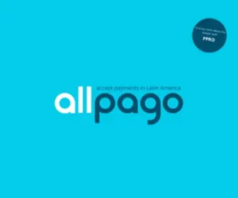 Allpago.com.br(Allpago o melhor Gateway de Pagamentos para seu e) Screenshot